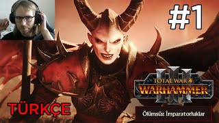 Birleştirilmiş Harita! - Legendary / Efsanevi Zorluk - Total War: Warhammer 3 Valkia Yayını