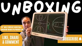 Unboxing The 20" Multi Surface Basketball Coaching Board (Playmaker LCD)