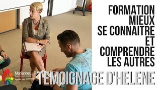 Formation “Mieux se connaître et comprendre les autres” : le témoignage d'Hélène