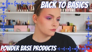 BACK TO BASICS WITH MAKEUP | POWDER BASE PRODUCTS | BLUSH BRONZER CONTOUR HIGHLIGHT | Effys Place