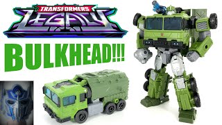 Transformers Legacy - Bulkhead Review