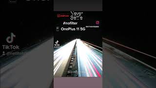 Odenses motorvej er forvandlet til et magisk landskab, fanget i et perfekt øjeblik med OnePlus 11