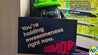 SIM WITH DATA THAT DOESN'T EXPIRE!!! Meet GOMO - Quick Unbox, Reviews, and Thoughts [EN/TL]