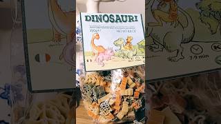 🎀 TRY SOME DINOSAUR SHAPED CHILDREN'S PASTA WITH ME 🎀 #pasta #kids #toddlers #meal #dinosaur #yummy