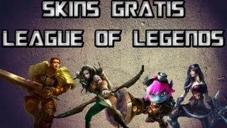 League of Legends- Como ganhar as skins Ashe Britânia, Riot Tristana, Bandit Sivir, Commando Garen