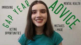 what you can do if you didn't get into drama school (gap year advice)