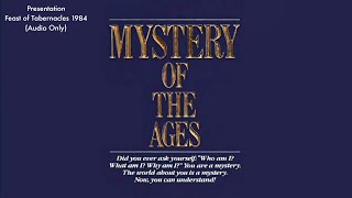 Introduction of Mystery of the Ages (Audio Only)