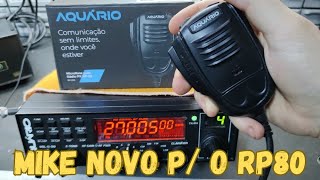 MICROFONE NOVO PARA O AQUÁRIO RP80 - OFERECIMENTO UTSOURCE - LINKS NA DESCRIÇÃO