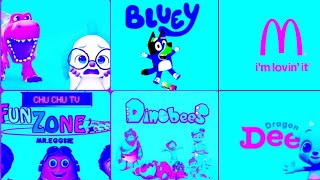 Full best logo Compilation Effects: hogi logo, Dragon Dee, bluey ,ChuChu tv logo Effect