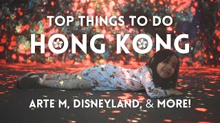 HONG KONG Travel Vlog | Arte M, World of Frozen HK Disneyland Preview