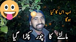 Aj ka  😱 vlog مالٹے کا چور پکڑا گیاh