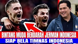 BINTANG MUDA BERDARAH JERMAN INDONESIA SIAP BELA TIMNAS INDONESIA