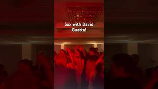 Here’s a live sax player killing it to David Guetta at a recent wedding we DJ’d! #liveweddingsax