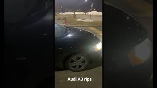 Audi A3 Blow off and dsg farts