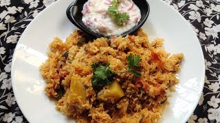 Seeraga Semba Rice Vegetable Biryani / Veg Biryani / Puratasi Vegetarian Recipe/ BOMMI's KITCHEN