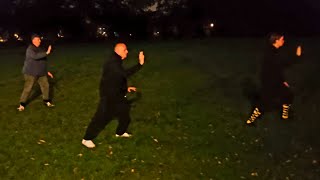 Tai Chi practice in the Dark 楊氏太極拳 "Yang 108 Form" | He Yong Gan Martial Arts