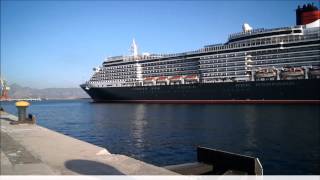 QUEEN VICTORIA ARRIVAL AT HERAKLION PORT