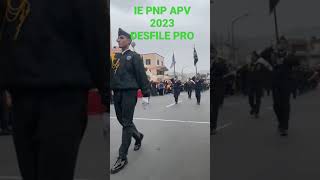 IE PNP CAP. ALIPIO PONCE VASQUEZ 2023 - Desfile en Comisaría de Pro