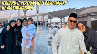 NANGIS !!! SAAT BAWA 4N4K” KANG @AlmanMulyana1983 KE MASJID NABAWI