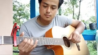 Sanjha Parey Pachi - Fingerstyle Guitar cover |Avishkar Tamang