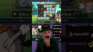 5 Scatter Le Bandit bonus pays Huge - Roshtein #shorts #games #maxwin #funny #casino #profit #crazy