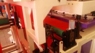 screen printing machine for nonwoven fabric