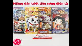 Miếng dán triệt tiêu sóng điện từ chống teo não, đau đầu (3tshophangnhat)