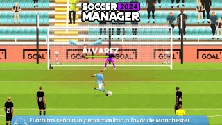 SOCCER MANAGER 2024 PENALTY ANIMATION DURING THE MATCH