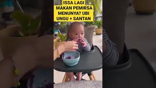 MAKAN UBI UNGU + SANTAN BABY ISSA#nikitawillyofficial #mukbang #trendingshorts #tontonsampaiselesai