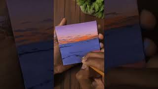 Seascape Painting with Acrylic Colours | Acrylic Painting Tutorial