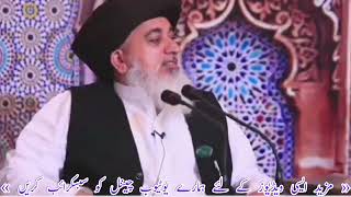 Tery dimagh men but khana ho to kya kahye || Allama Khadim Hussain Rizvi#labbaik#islam#iqbal #status