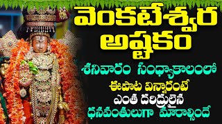 శనివారం రోజున వెంకటేశ్వర అష్టకం వింటే అష్టైశ్వర్యాలు పొందుతారు | Lord Venkateswara Ashtakam