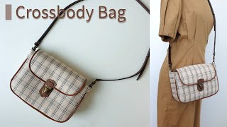 DIY 크로스백/박스백 만들기( w. 천나라) - How to make a crossbodybag/box bag/수작업실 지음/가을 데일리백