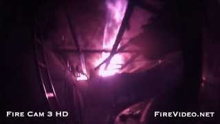 House Fire Interior Helmet Cam