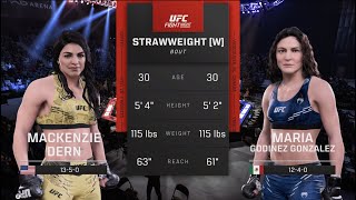 UFC Abu Dhabi: Dern vs Godinez (UFC 5 Simulation)