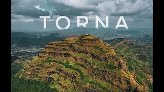 torna fort ll drone shots ll prachandgad ll historical place ll moonsoon