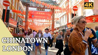 London ChinaTown 🇬🇧 Soho 2023 - Lark Lemon Travel [4K/HD]