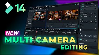 What's NEW IN FILMORA 14 | Multi Camera Editing