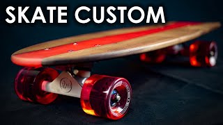 Un Skate ULTRA ORIGINAL ! DIY Cruiser | Bois + Résine Époxy