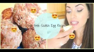 Slimming World Scotch Egg Recipe | Diet friendly scotch eggs | Olivia Elise