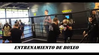 Clases de boxeo video corto