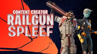 👽 Railgun Spleef! 💣 - For Content Creators and Streamers! | A Fortnite Creative Trailer