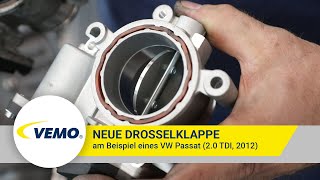 Wie Drosselklappe einbauen und anlernen beim VW Passat (2.0 TDI, 2012) [V10-81-0084]