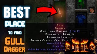 🔥 Diablo 2: Resurrected Best Place To Find A Gull Dagger! #D2R