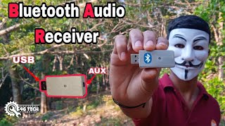 How to make bluetooth dongle at home|how to convert speaker into bluetooth|bluetooth audio receiver|