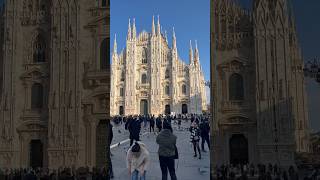 The stunning Piazza del Duomo, Milan 🇮🇹🤩