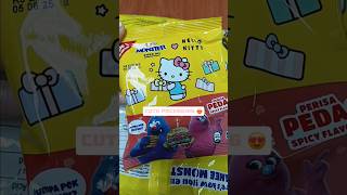 Unboxing Mamee X Hello Kitty 🍟🎀 #sanriogirl #mamee #hellokitty #blindbag #malaysia #malaysianfood