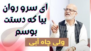 ای سرو روان بیا که دستت بوسم  |‌ ولی چاه آبی