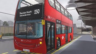 FIRST TIME ON E400 (T192 - ARRIVA) ROUTE 250 | WEST CROYDON TO PARCHMORE ROAD | ROBLOX CROYDON V1.3!