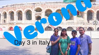 Trip to Verona Italy. Family Holiday.